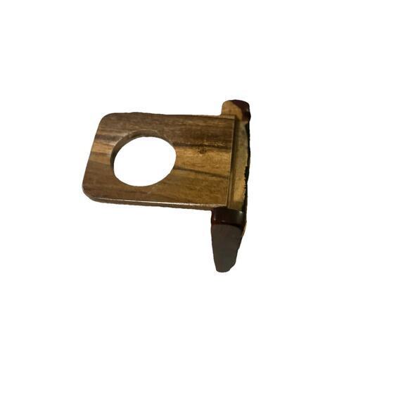 Chorreador; Costa Rican Handmade Foldable Wooden Stand Coffee Maker Tucan Flower - Picture 5 of 5